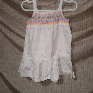 Simple baby summer casual dress